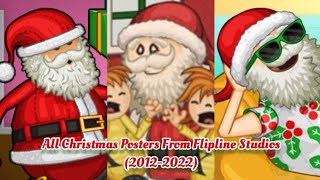 All Christmas Posters From Flipline Studios 20122022 [upl. by Biel]