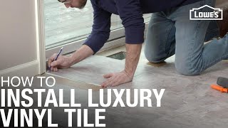 How To Install Luxury Vinyl Tile [upl. by Agna]