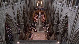 Guide me O thou great Redeemer lyrics  Westminster Abbey RAF Centenary Service [upl. by Foster450]