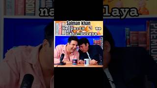 Salman Khan ne party me nahi bulaya comedy circus shorts podcast hindi [upl. by Inajna]