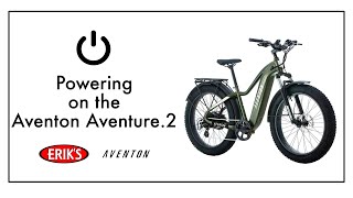 How to Power On the Aventon Aventure2 [upl. by Frulla]