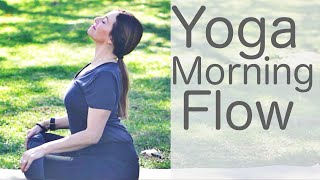 30 Minute Glowing Yoga Body Workout Morning Flow Pranayama [upl. by Ekard91]