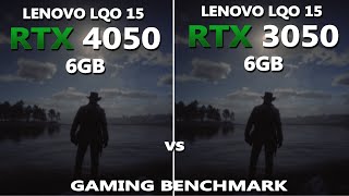 RTX 3050 6GB vs RTX 4050 6GB Gaming Benchmark Test  Lenovo LOQ 15 Gaming Test  Which is Better [upl. by Noitna838]