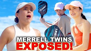 Merrell Twins EXPOSED  The Pickleball Tournament [upl. by Nytsirk]