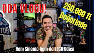 ODA VLOGU  HEM SİNEMA HEM LEGO ODASI [upl. by Cherie800]