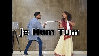 Je Hum Tum Chori Se  Wedding Dance  Couple Dance Old Song Dance Saloni Khandelwal choreography [upl. by Yeoj]