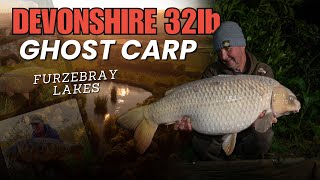 Devonshire 32lb Ghost Carp  CARP FISHING in Devon with IAN RUSSELL  Furzebray Lakes  GoCatch [upl. by Teemus168]