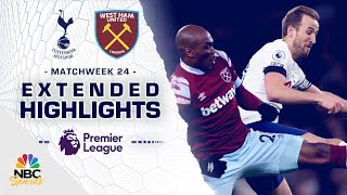 Tottenham Hotspur v West Ham United  PREMIER LEAGUE HIGHLIGHTS  2192023  NBC Sports [upl. by Oznarol]