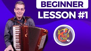 Irish Accordion Lesson 1  The Basics Learn With Alan Kelly [upl. by Aicilehp765]