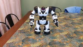 WowWee Robosapien Original White Dance Demo [upl. by Ramburt]