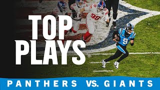 Panthers top plays in win vs Giants  Carolina Panthers [upl. by Ladnik510]