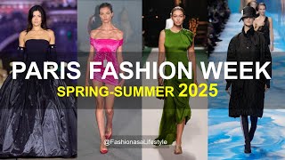 SPRING 2025 🌼 PARIS FASHION WEEK 27 collections fashion trending fashiontrends trendingnow [upl. by Mady]