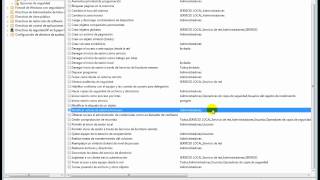 VT Windows VI  Directiva de seguridad local IImp4 [upl. by Pinsky]