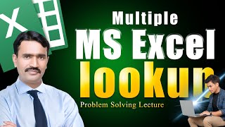 MultiLookup Data with XLOOKUP in MS Excel  Excel Formulas amp ProblemSolving Guide in Urdu  Hindi [upl. by Bellina]