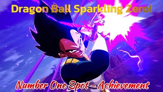 Number One Spot  Achievement  Vegetas Saga  DRAGON BALL Sparking ZERO  Guide  Walkthrough [upl. by Sloan]