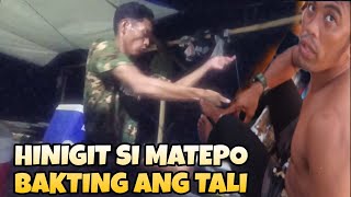 MATEPO HINIGIT NG MALAKING ISDA BAKTING ANG TALI ANO KAYA ISDA ITO [upl. by Chloette691]