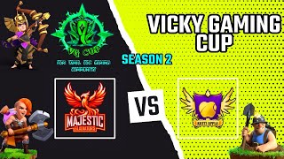 N S Majestic Gladiators vs Kutty Apple esports VG Cup S2  Double elimination [upl. by Artie840]