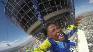 Rose Ecilo Stratosphere Skyjump Las Vegas [upl. by Attinahs]