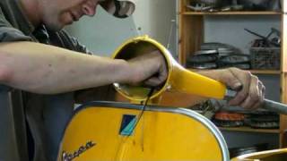 Vespa VNB 125ccm for Denise part 6 [upl. by Ayamahs]