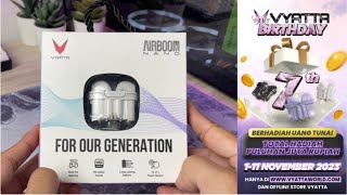 TWS Kecil Transparant yang Keren Nih   Vyatta Airboom Nano New [upl. by Ainitsirhc]