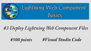 3 Deploy Lightning Web Component Files  Lightning Web Components Basics  Salesforce  Trailhead [upl. by Ayojal]