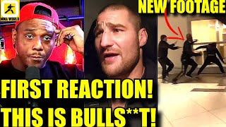 MMA Community react to Jamahal Hill Getting arrestedBobby Green vs Arman Tsarukyan new Footage UFC [upl. by Initirb]