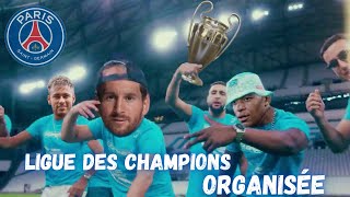 Bande Organisée  Messi Neymar Mbappe Parodie PSG Sch  Kofs  Jul  LionNoir [upl. by Grissom]