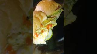 Bread Omelette Sandwich 😋 short sandwich viralshort [upl. by Golanka]