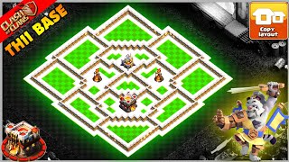 NEW UNBEATEN Town Hall 11 Hybrid Base with Copy Link 2024  TH11 Base CLASH OF CLANS 1207 [upl. by Donal419]