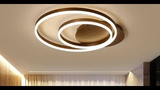 Top 5 modernas luces de techo led para sala de estar [upl. by Eeb]