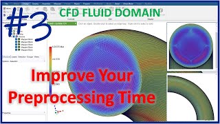 ANSYS SpaceClaim Meshing  How to generate a high quality mesh for fluid flow through pipe elbow [upl. by Eslud]