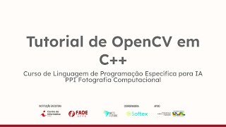 Linguagem de Programação Halide  Aula 44  Tutorial de OpenCV em C [upl. by Akilat]