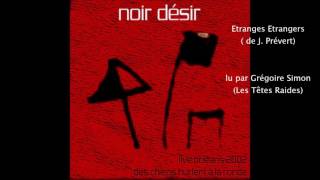 2002 Noir Désir au Zénith dOrleans  Etranges Etrangers par G Simon [upl. by Acenes]