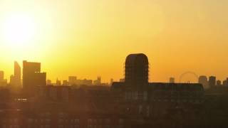 London Skyline sunset Timelapse [upl. by Oderfla]