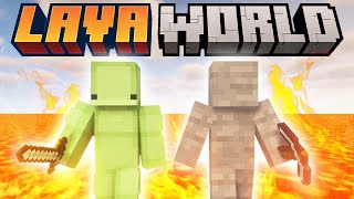 LAVA WORLD The EPIC Minecraft Story [upl. by Fries]