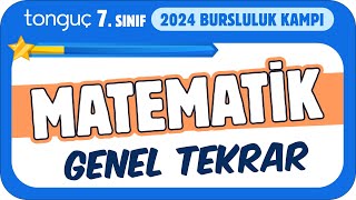 7Sınıf Matematik Genel Tekrar ✍ 2024 Bursluluk Kampı [upl. by Noeruat]