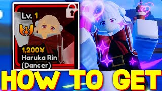 HOW TO GET HARUKA RIN EVO SHOWCASE in ANIME VANGUARDS ROBLOX [upl. by Ladin]