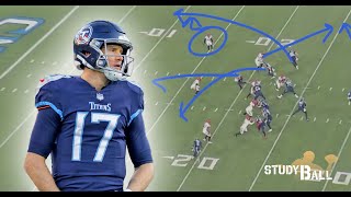 Titans vs Bengals PART II –NFL Divisional Playoffs  Kurt Warner Game Tape Breakdown [upl. by Aleina119]