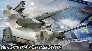 Germanybased Rheinmetall firm showcases new Skynex air defense system [upl. by Coulombe883]