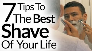 7 Steps To Best Shave of Your Life  Barbershop Quality Shave At Home  Shaving Tutorial OneBlade [upl. by Initof]