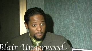 Blair Underwood Interview [upl. by Eiramllij344]