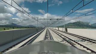 Transport Fever 2  CRH 380AM Ride along [upl. by Atinauq]