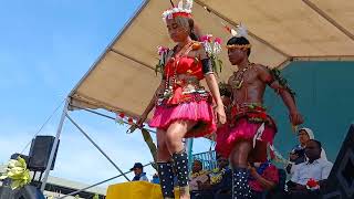 Trobriand Islands Milne Bay PNG Cultural Show of St Charles Lwanga Secondary Scool Port Moresby [upl. by Aivun717]