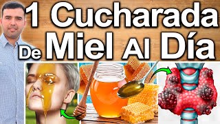 MIEL CURA TODO  Beneficios De Tomar 1 Cucharada De Miel Al Día Para La Salud [upl. by Deb]