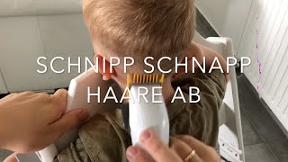 Kleinkind Haare schneiden mit Haarschneidemaschine [upl. by Meridith]