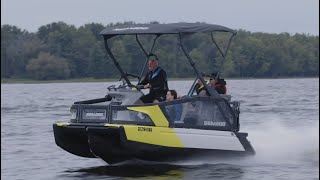 Nos impressions suite aux essais des pontons SeaDoo Switch 2022 [upl. by Maker]