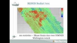 Shallow Survey 2012  Comparison of multibeam backscatter [upl. by Ecnarual]