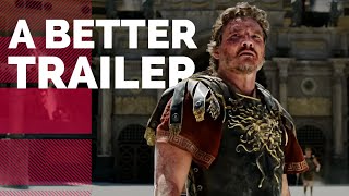 Gladiator II  Official Trailer 2024 Movie 4k  BUT BETTER Original Music [upl. by Tilagram609]