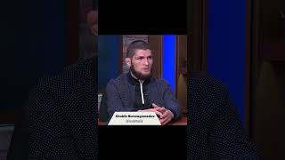 Khabib on Fighting GSP George StPierre [upl. by Summers934]