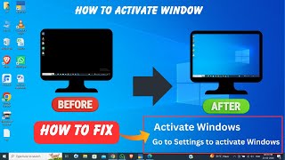 How to Activate Windows 10  Window Activate Kaise Kare windows10 [upl. by Gaw]